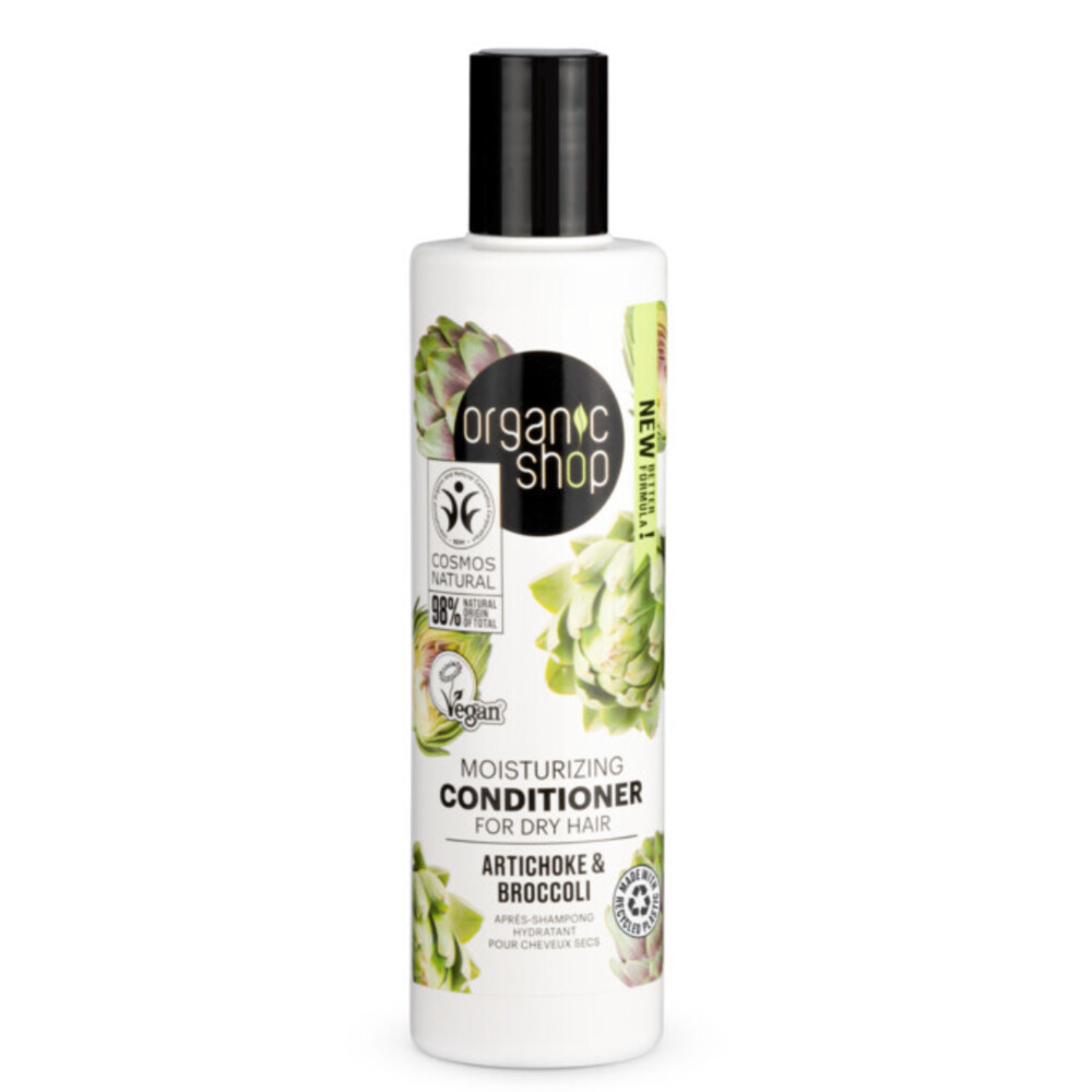 6x Organic Shop Conditioner Artichoke and Broccoli 280 ml