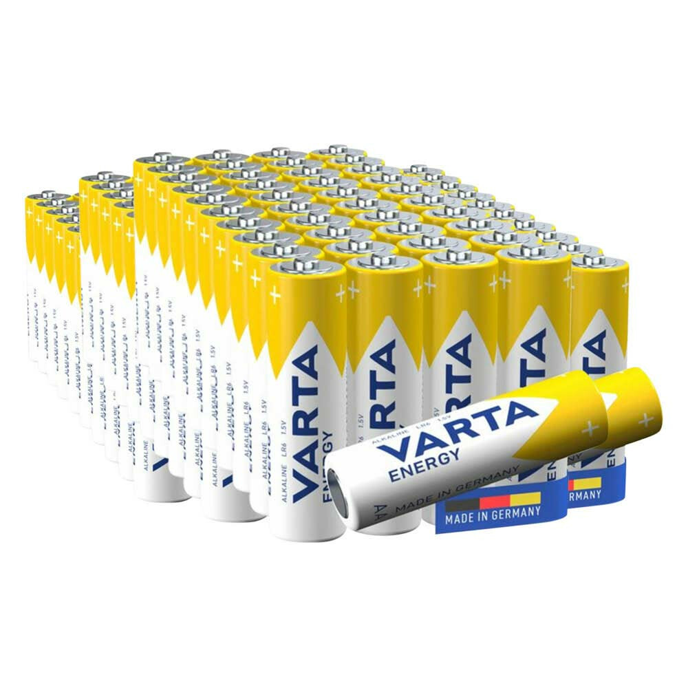 4x Varta Energy Alkaline Batterijen AA 40 stuks