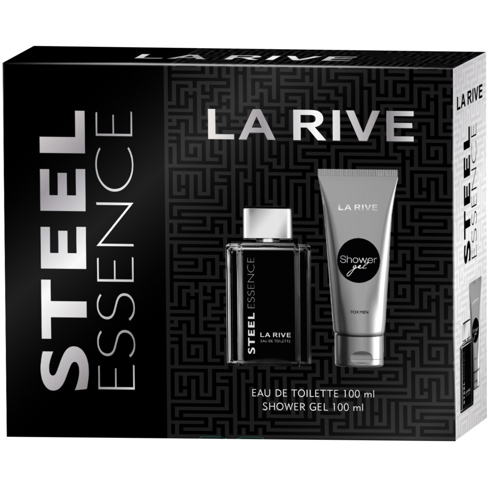 La Rive Steel Essence Geschenkset 200 ml