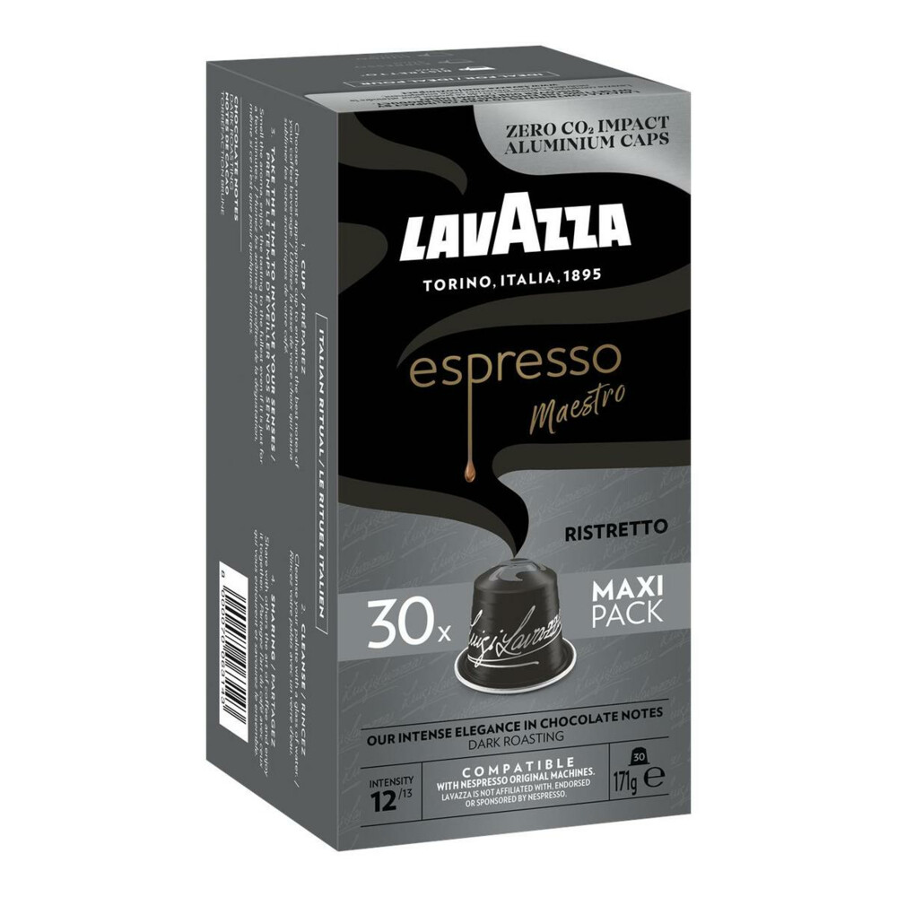 2x Lavazza Espresso Koffiecups Ristretto 30 stuks