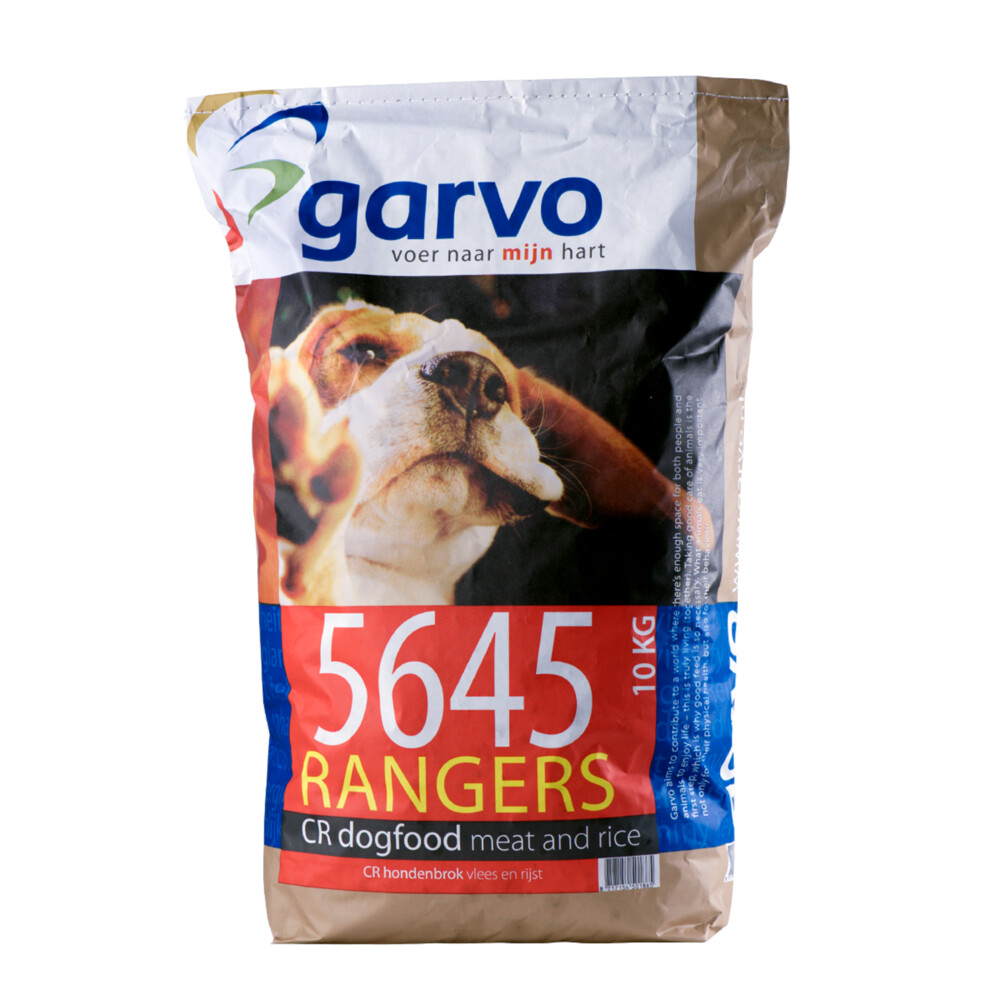 Garvo Rangers Hondenbrok Vlees en Rijst 10 kg