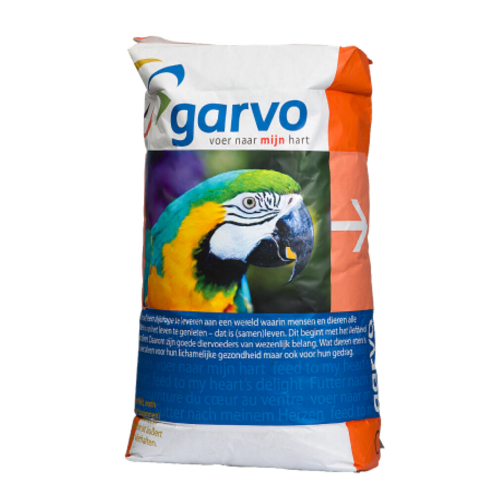 Garvo Papegaaienvoer Fruit en Noot 15 kg