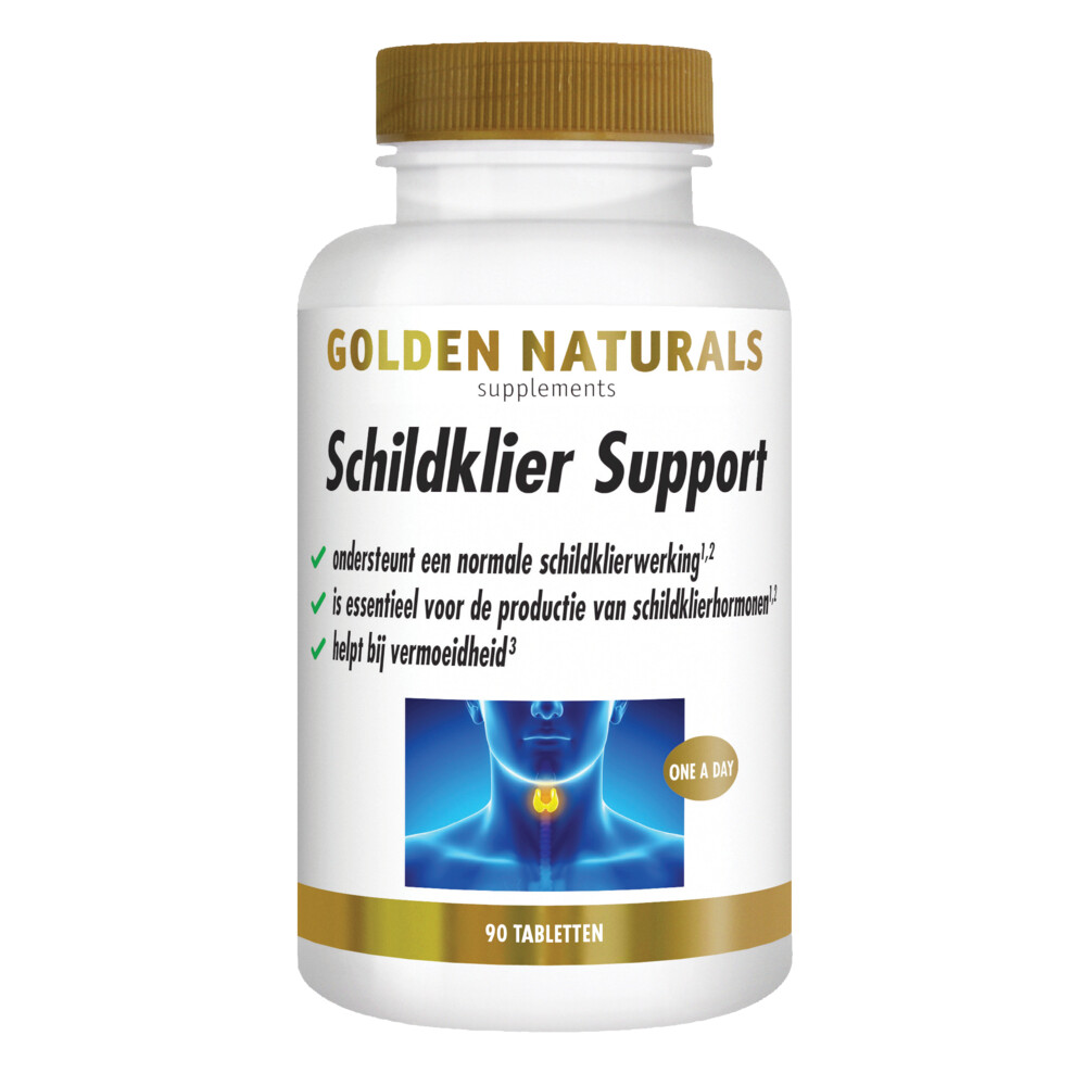 Golden Naturals Schildklier Support 90 tabletten