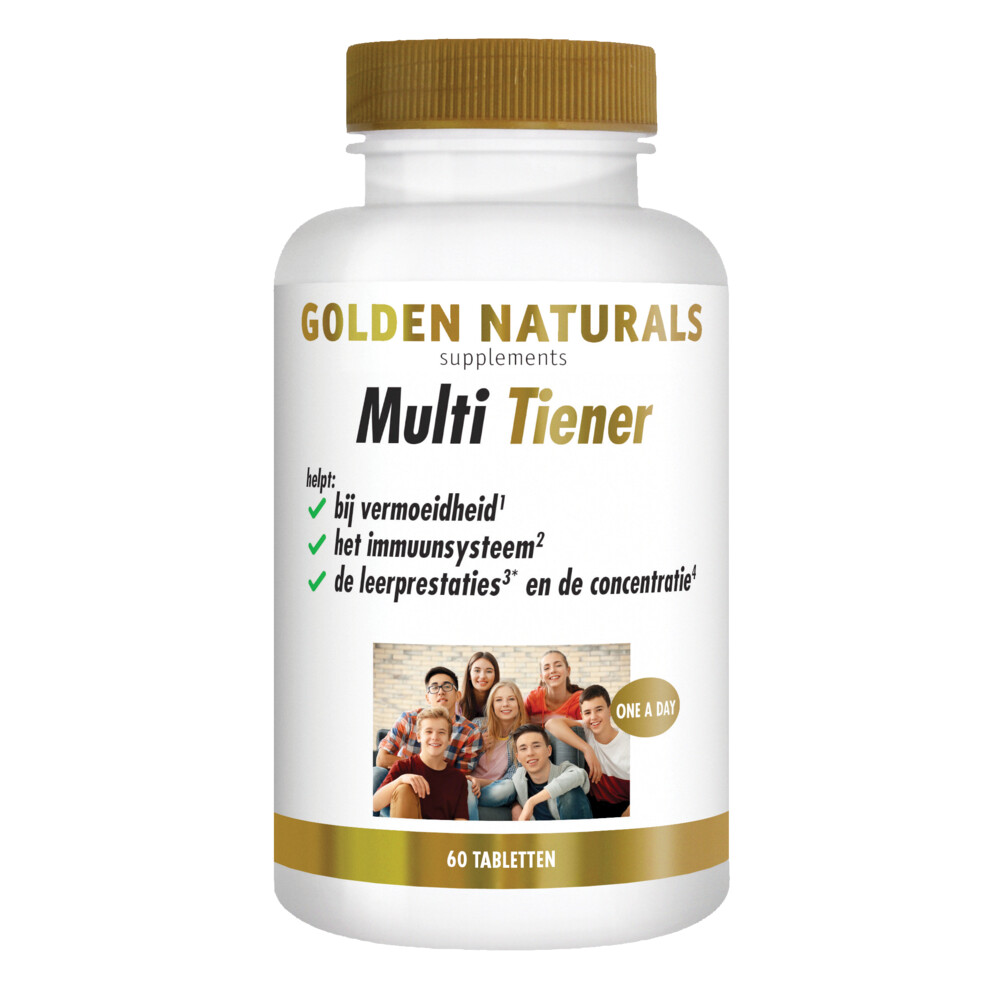 Golden Naturals Multi strong gold tiener 60 capsules