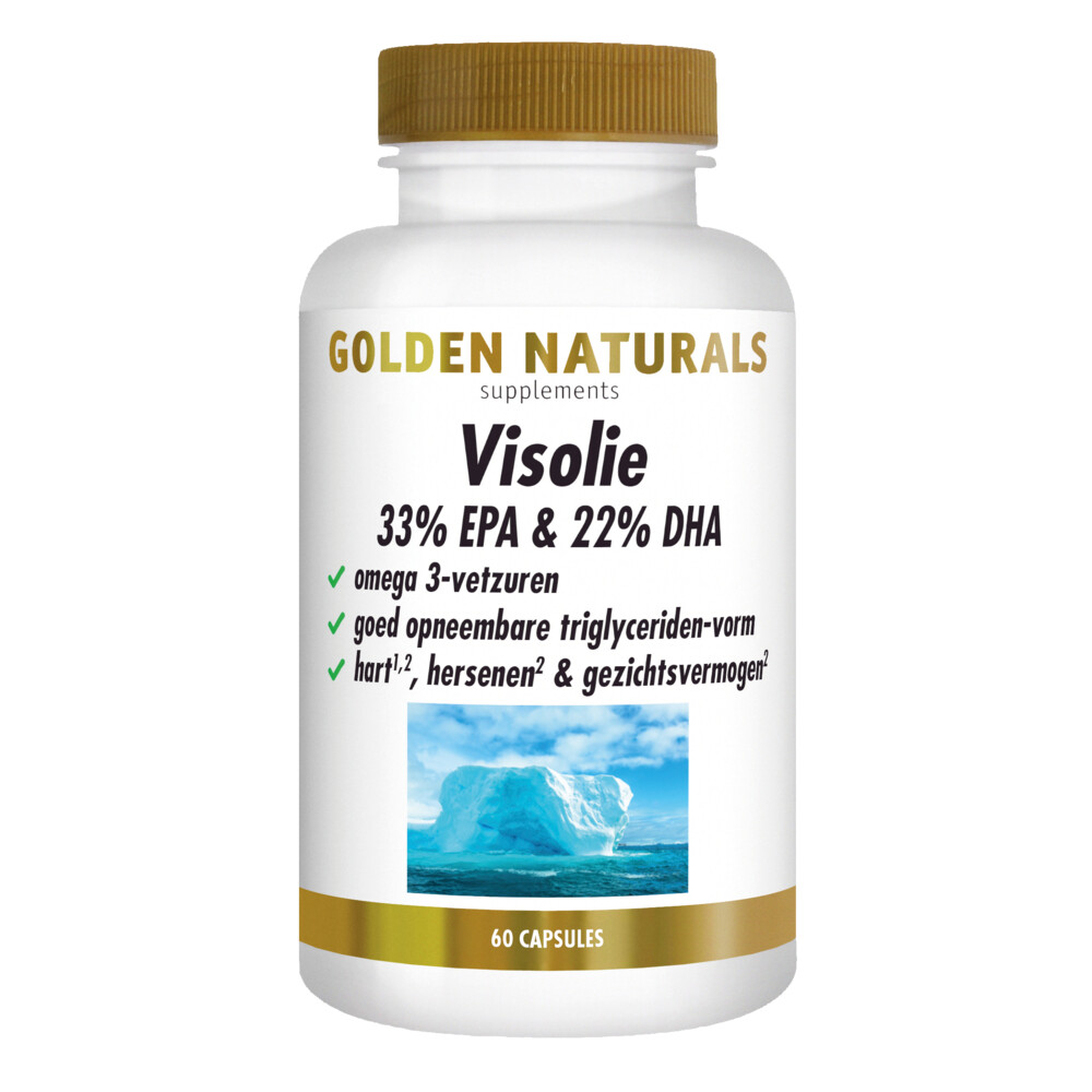 Golden Naturals Visolie 33% EPA & 22% DHA 60 softgels