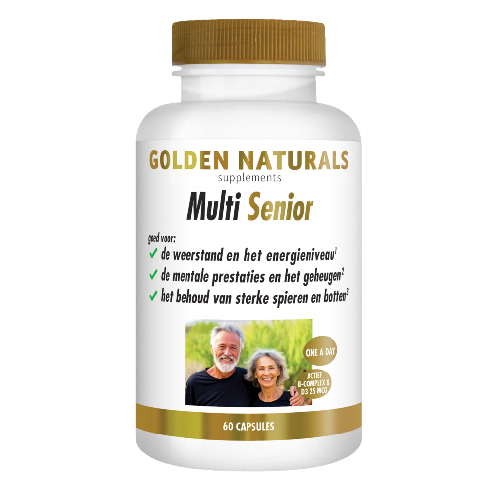 Golden Naturals Multi Strong Gold Senior (60ca)