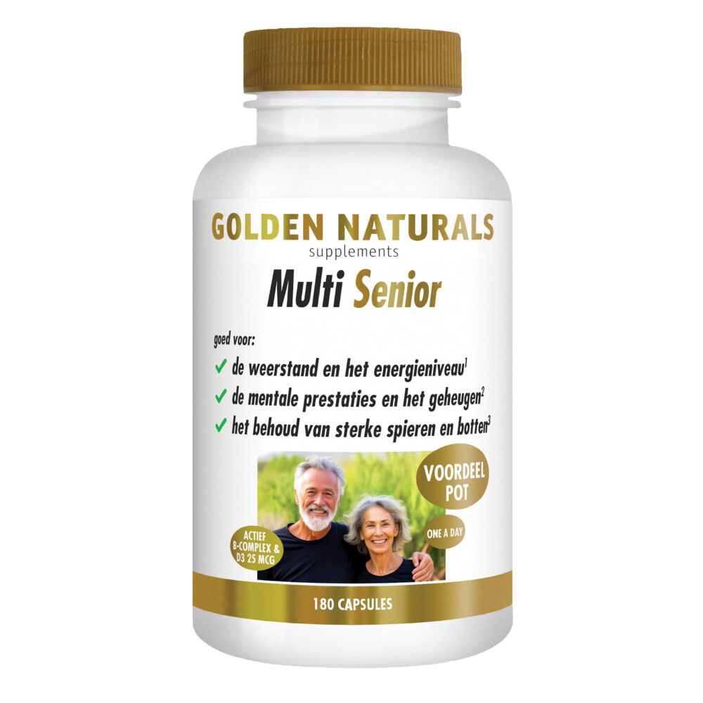 Golden Naturals Multi Strong Gold Senior (180vc)