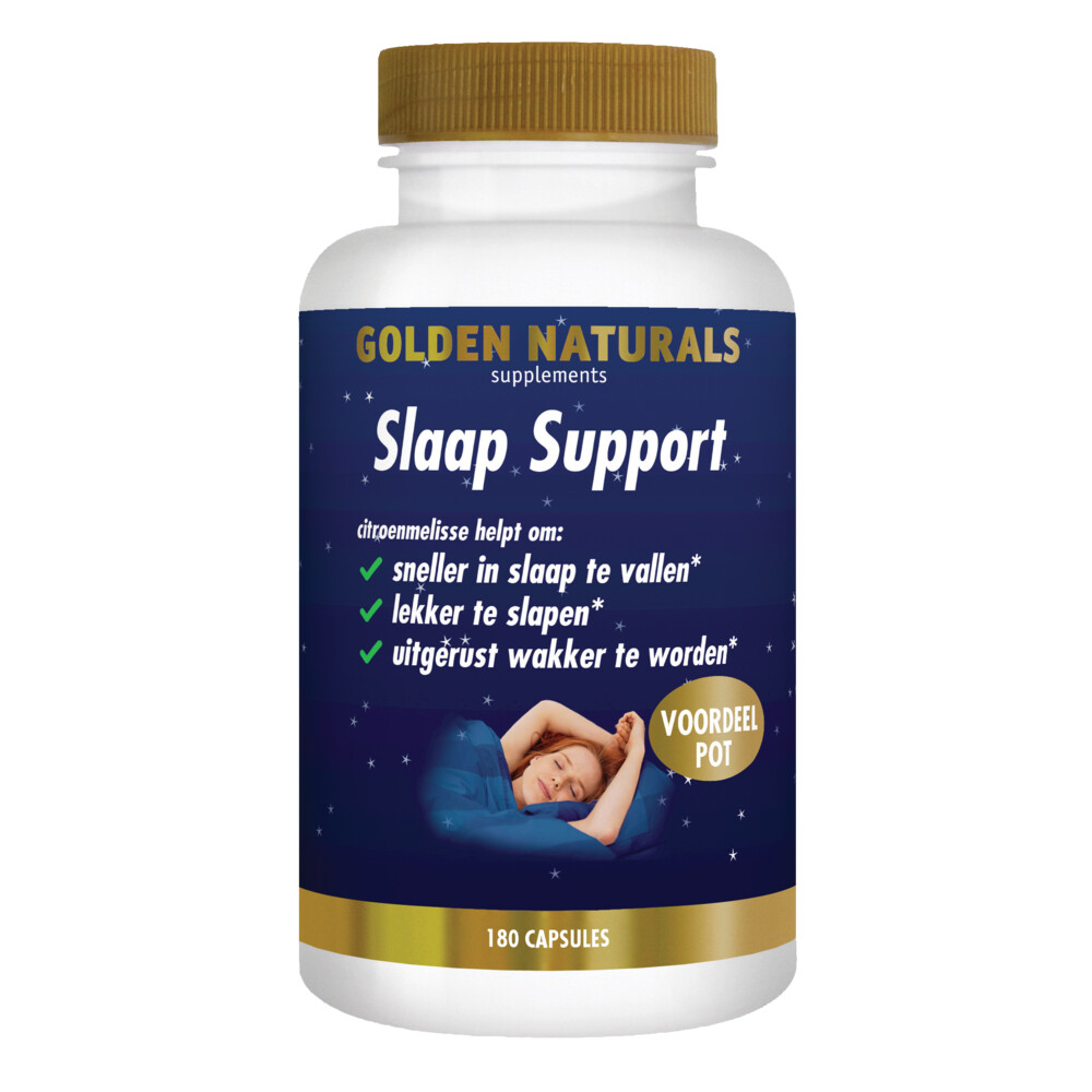 Golden Naturals Slaap Support 180 vegacapsules