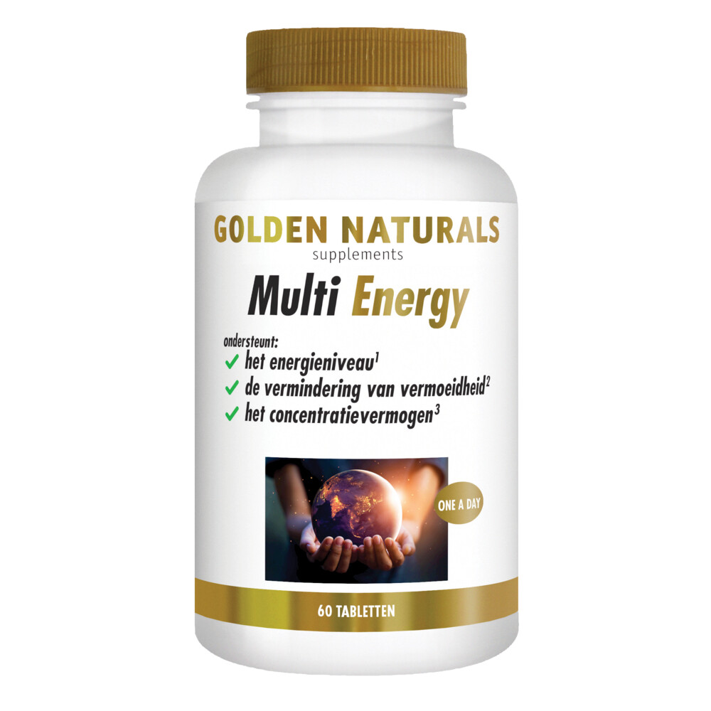 Golden Naturals Multi Energy 60 tabletten