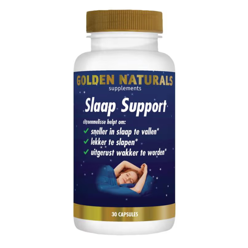 Golden Naturals Slaap Support 30 vegacapsules