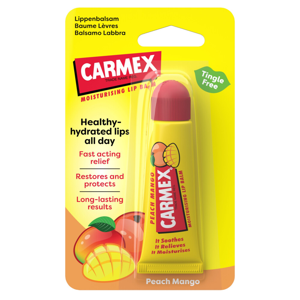 Carmex Lippenbalsem Peach Mango Tube 10 gr