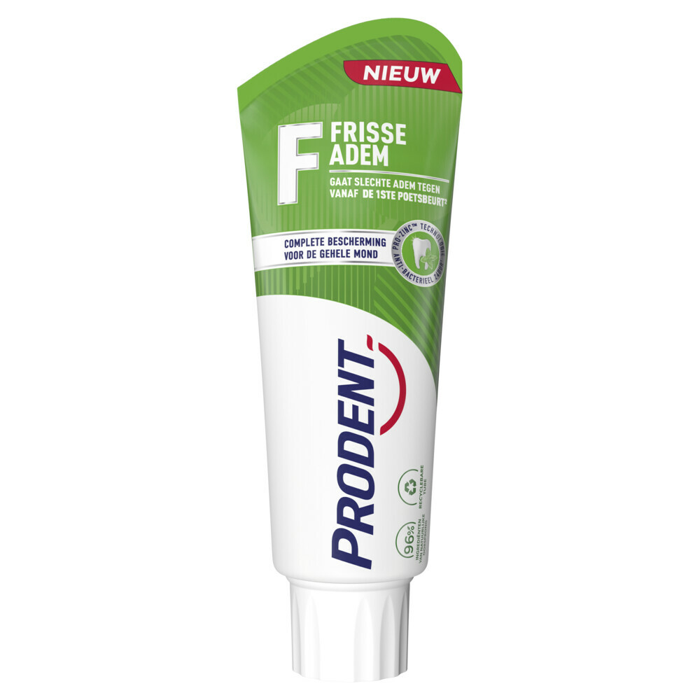 2+2 gratis: Prodent Tandpasta Frisse Adem 75 ml