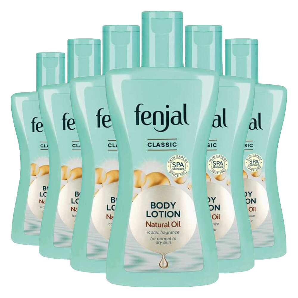 6x Fenjal Cassic Body Lotion 200 ml