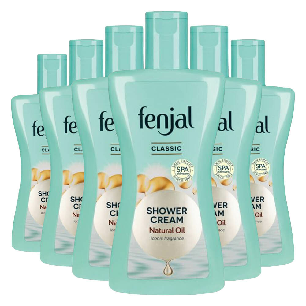 6x Fenjal Douche crème Classic 200 ml