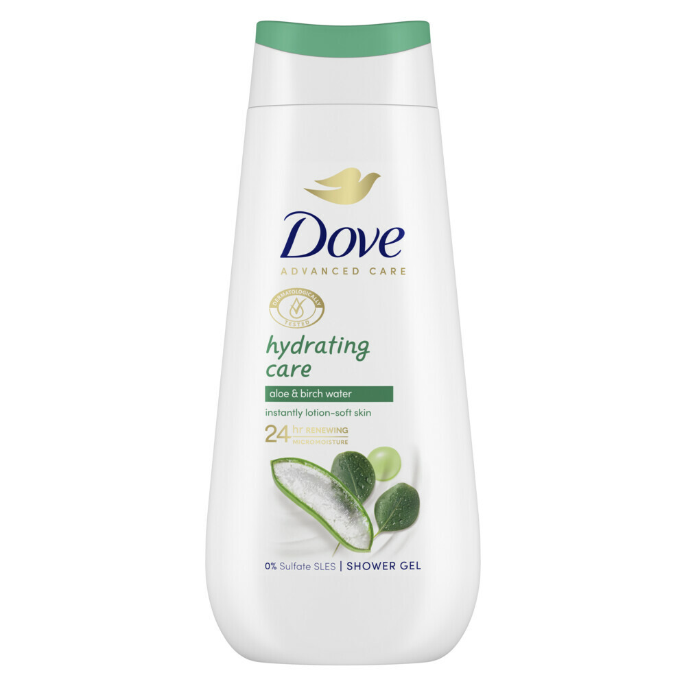 2+2 gratis: Dove Douchecreme Hydrating Care 225 ml