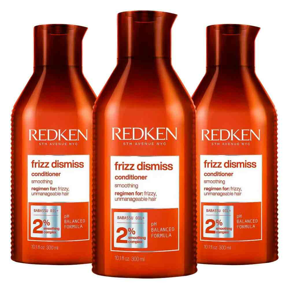 3x Redken Frizz Dismiss Conditioner 300 ml