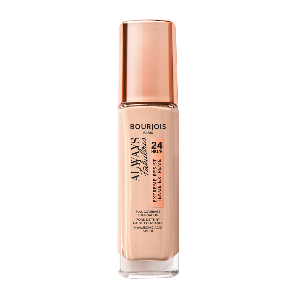 1+1 gratis: Bourjois Always Fabulous Foundation 105 Natural Ivory 30 ml