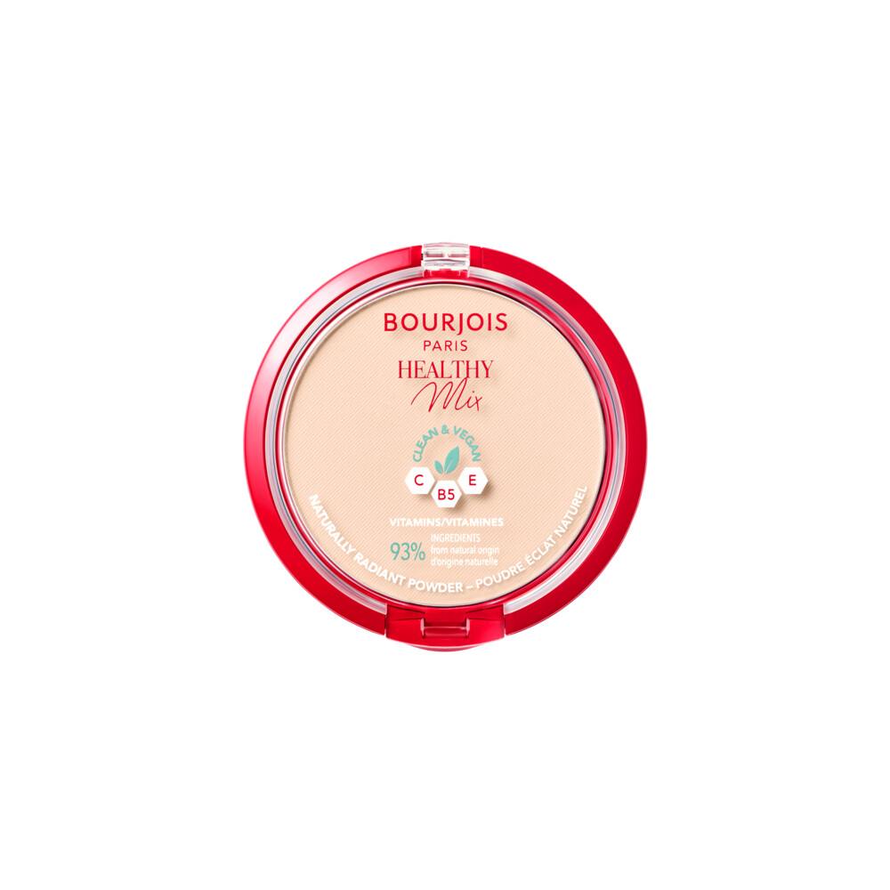 1+1 gratis: Bourjois Healthy Mix Clean Powder 01 Ivory 10 gr