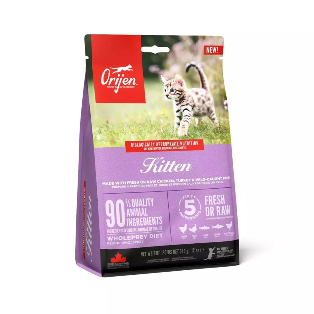 Orijen Whole Prey Kattenvoer Kitten 340 gr