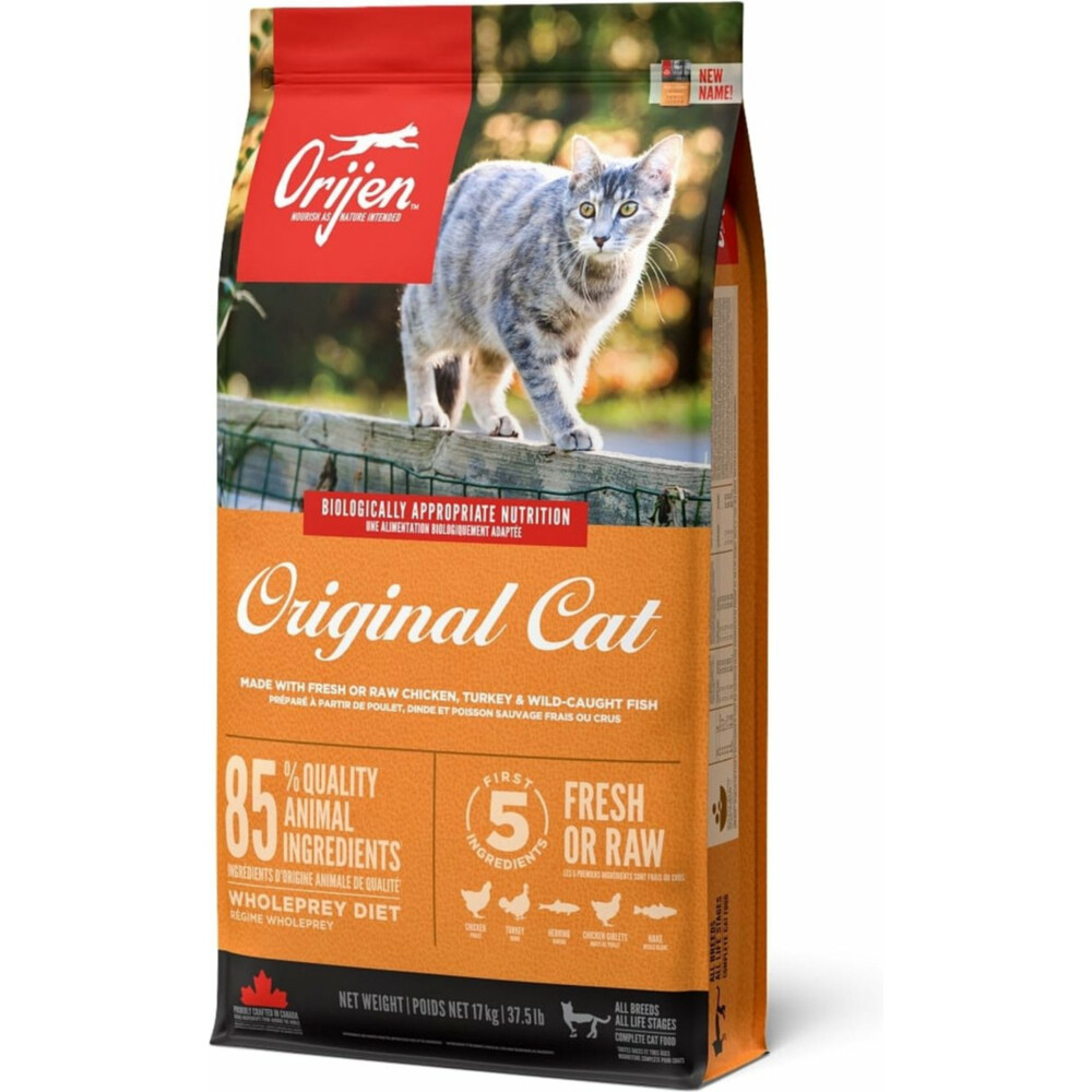 Orijen Whole Prey Kattenvoer Original 17 kg