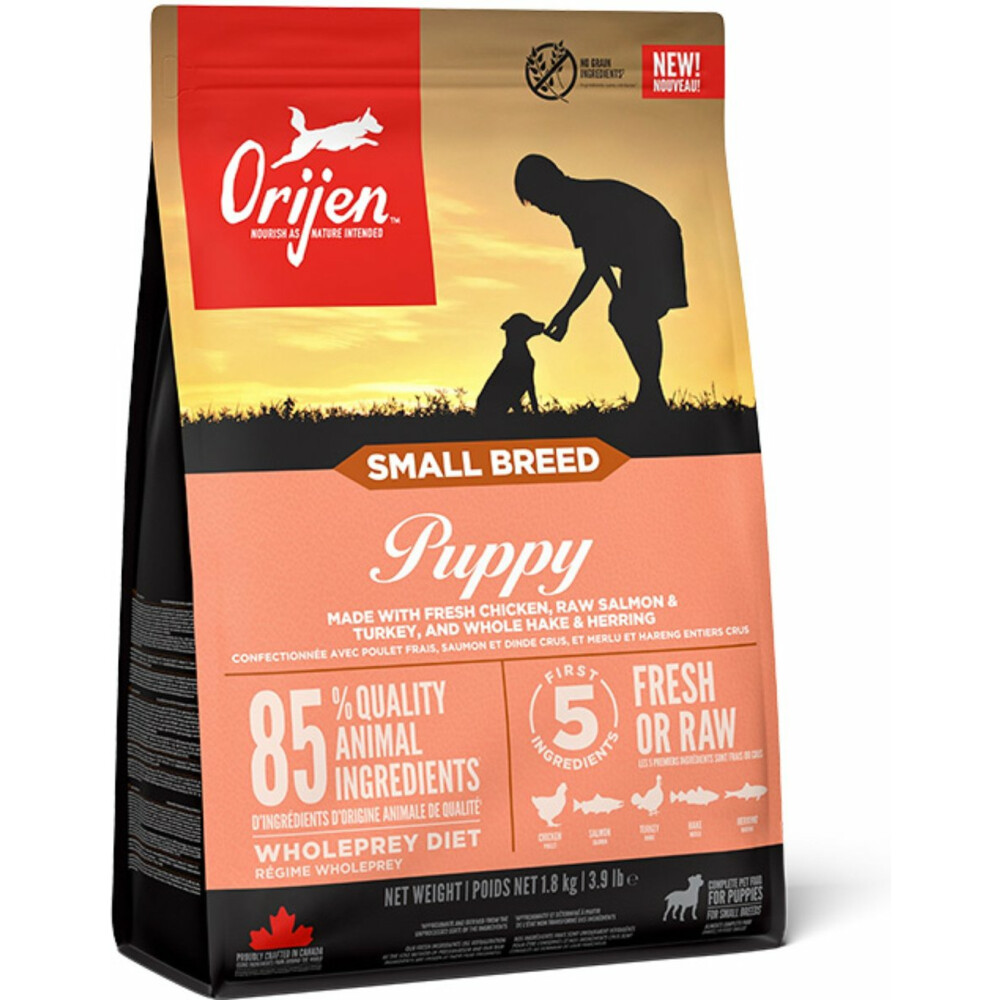 Orijen Whole Prey Hondenvoer Puppy Small Breed 1,8 kg