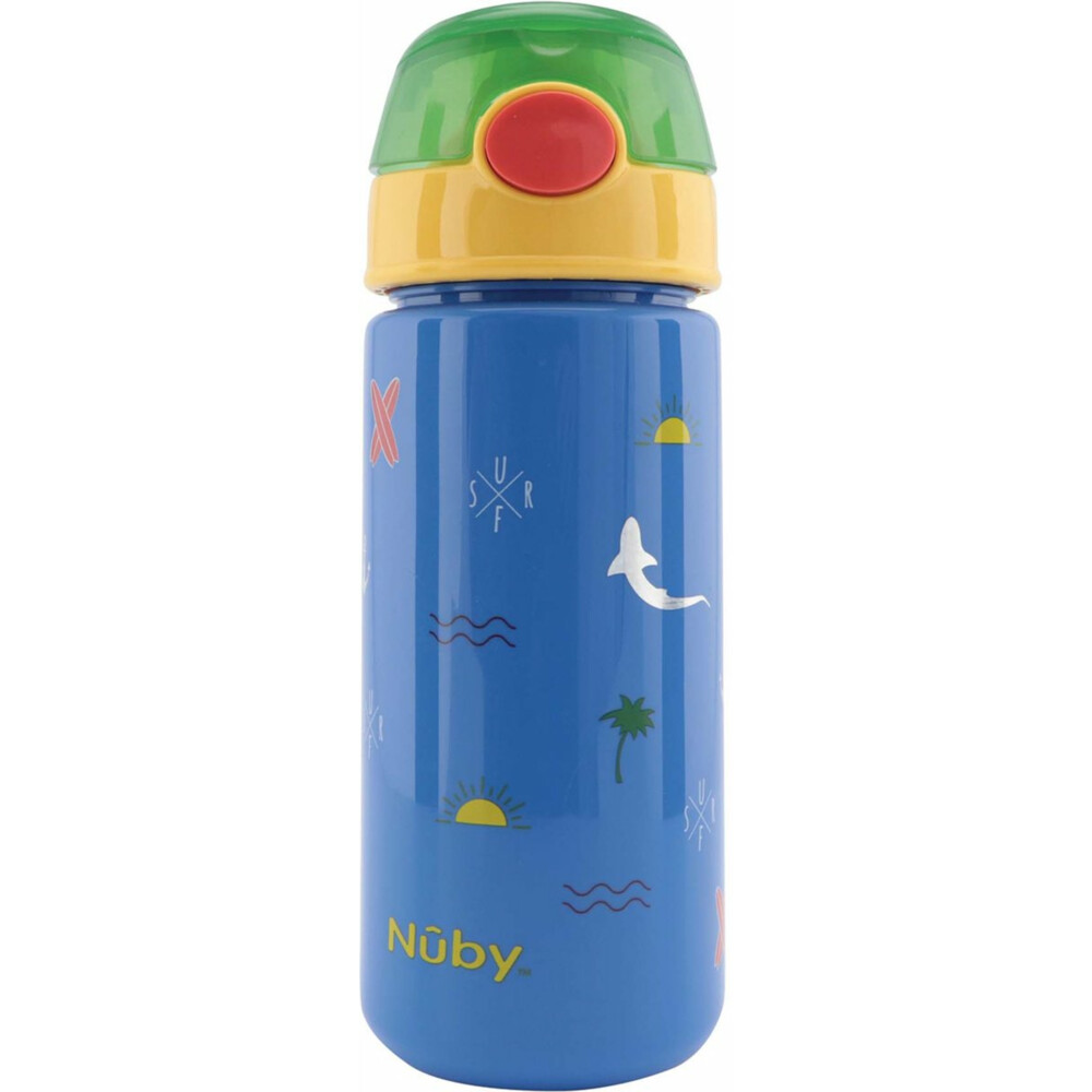 Nuby Drinkbeker Surfdesign Blauw 540 ml