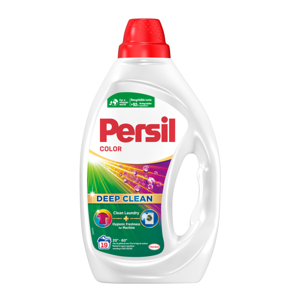 Persil Wasmiddel Gel Color 19 Wasbeurten Gekleurde was 855 ml