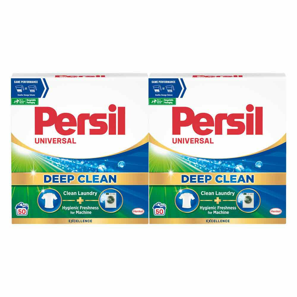 2x Persil Waspoeder 50 Wasbeurten Universal 2 kg