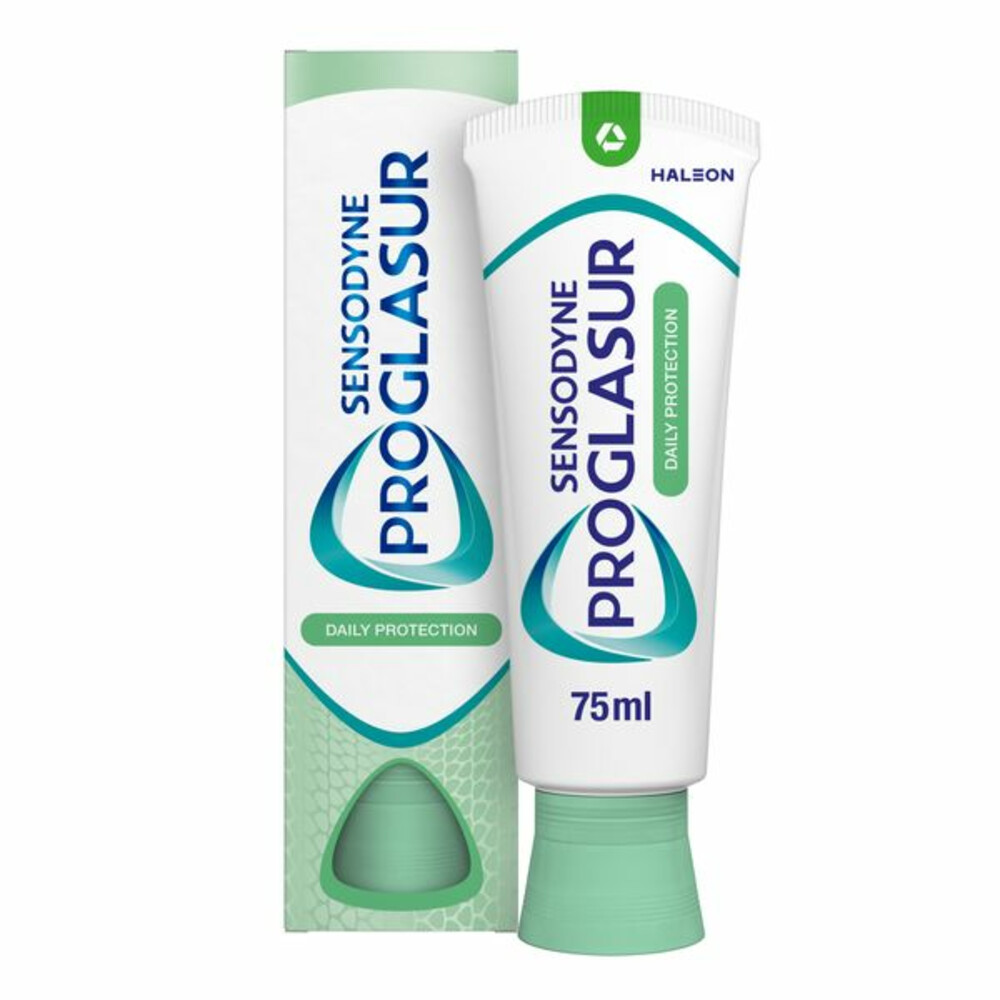 12x Sensodyne ProGlasur Tandpasta Daily Protection 75 ml