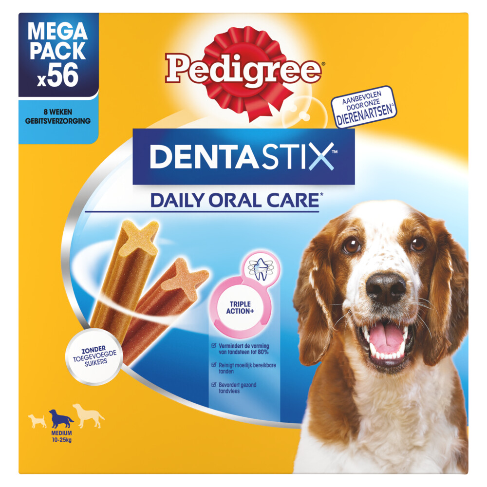 Pedigree Dentastix Hondensnacks Medium Multipack 56-pack 1,44 kg