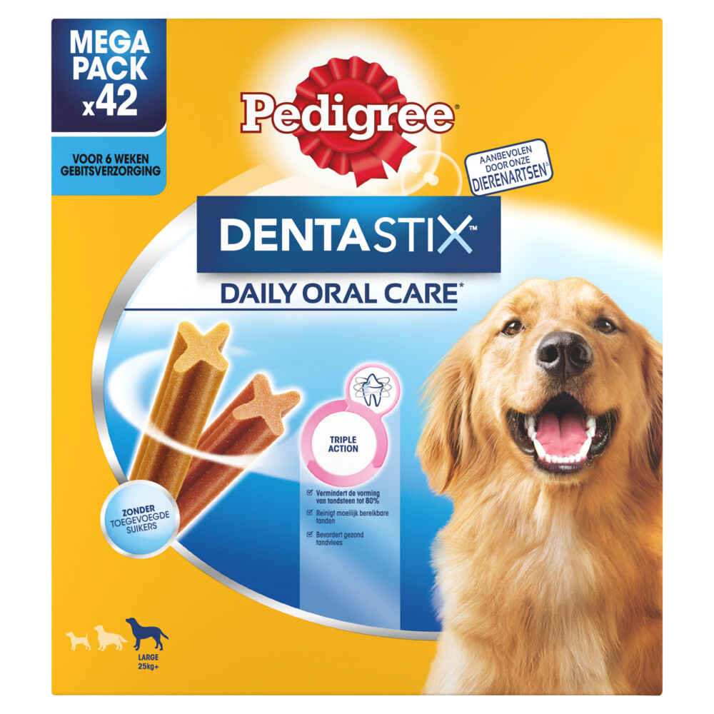 Pedigree Dentastix Hondensnacks Maxi Multipack 42-pack 1,62 kg