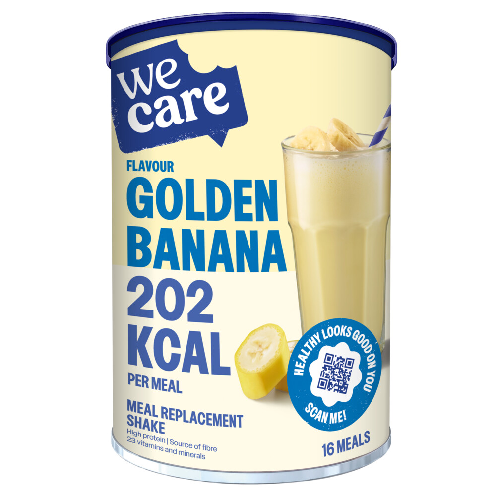 3x WeCare Meal Replacement Shake Golden Banana 436 gr