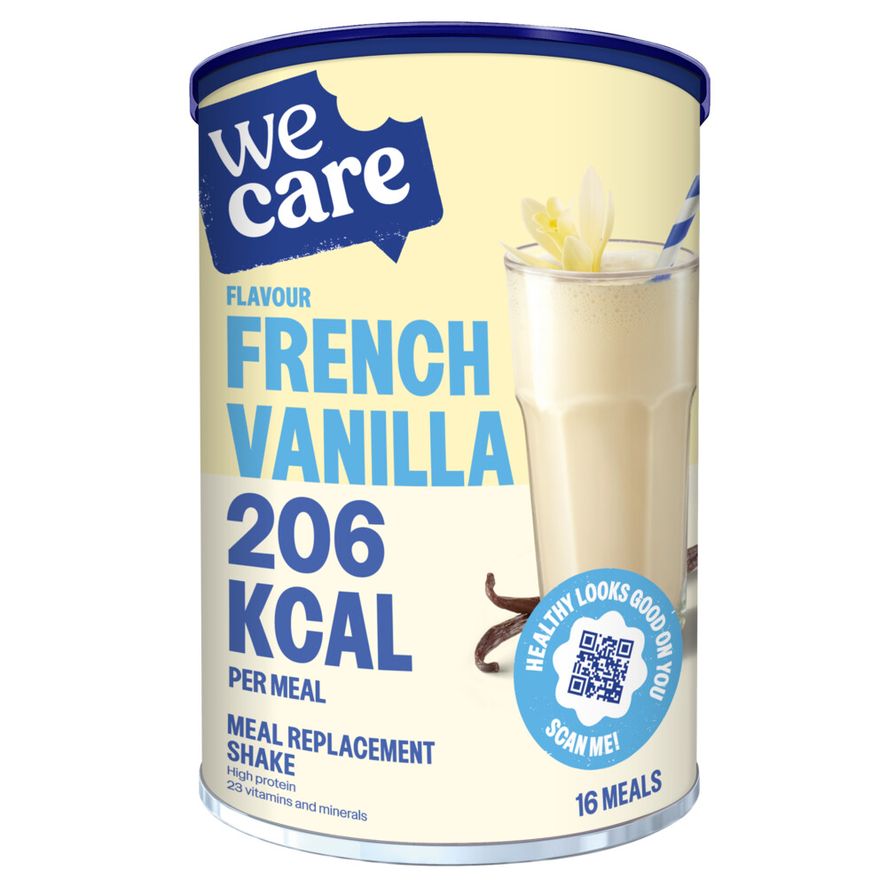 3x WeCare Meal Replacement Shake French Vanilla 436 gr