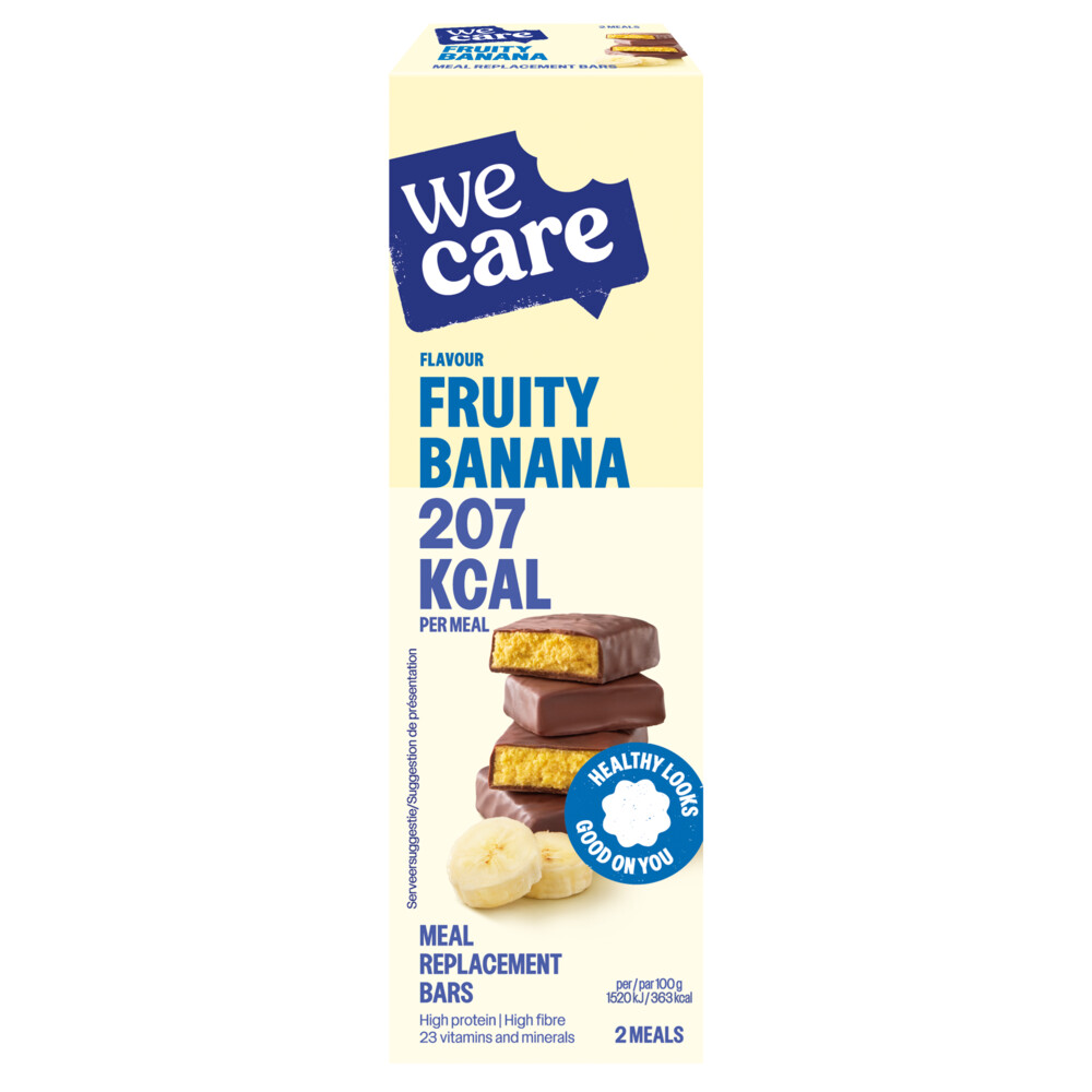 WeCare Meal Replacement Bars Fruity Banana 116 gr