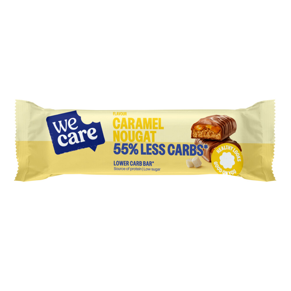 WeCare Lower Carb Bar Choco Caramel Nougat 35 gr