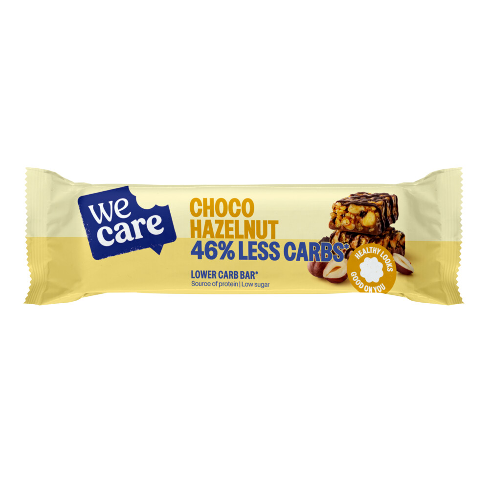 WeCare Lower Carb Bar Choco Hazelnut 37 gr