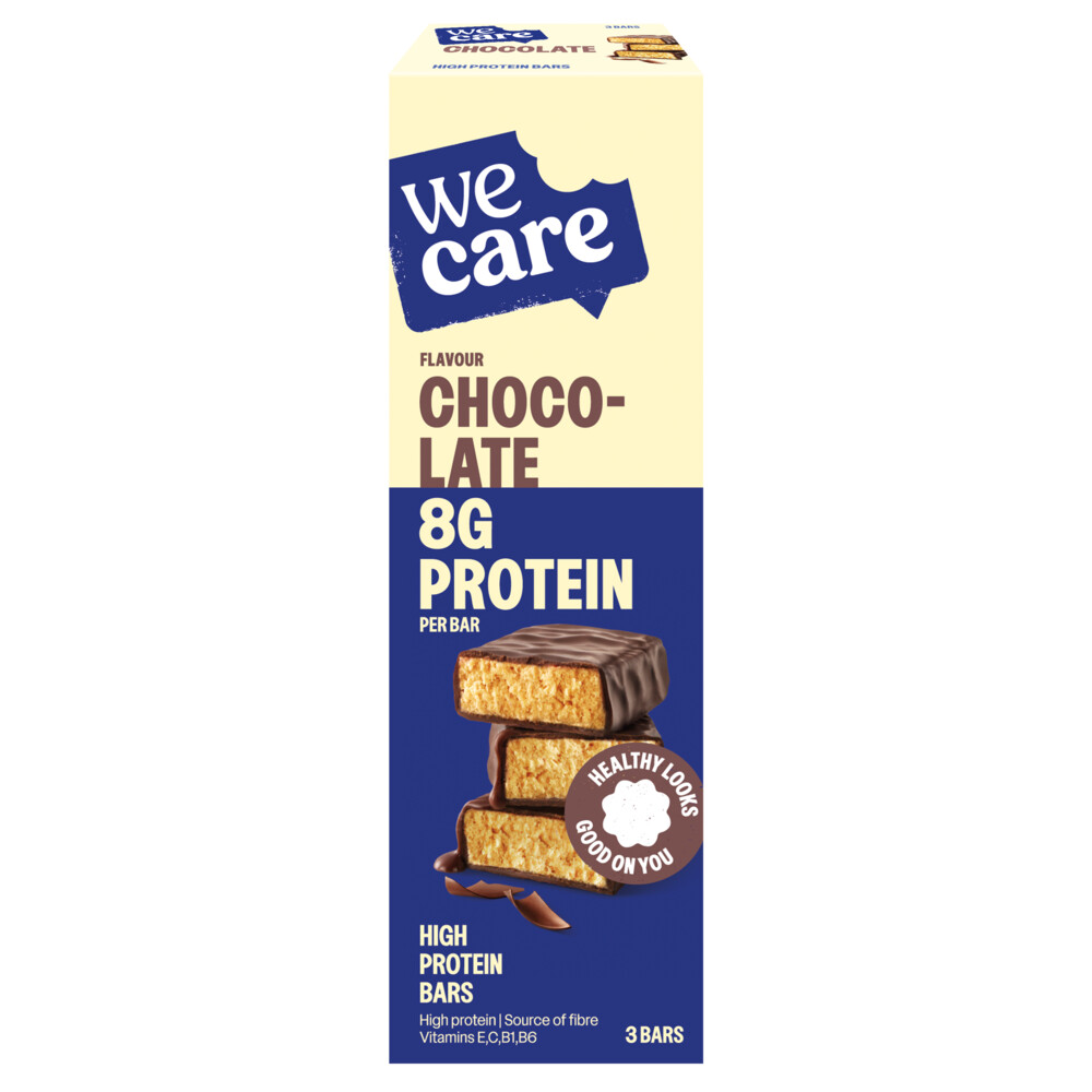 WeCare High protein Bars Chocolate 81 gr