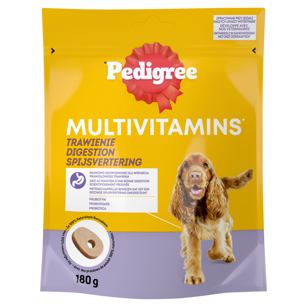 6x Pedigree Multivitamins Digestion 180 gr