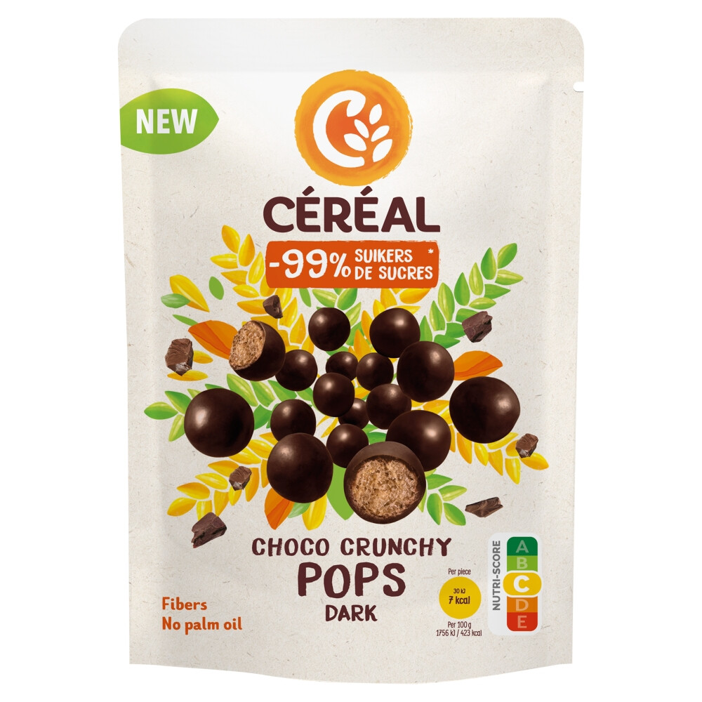 Céréal Choco Crunchy Pops 100 gr