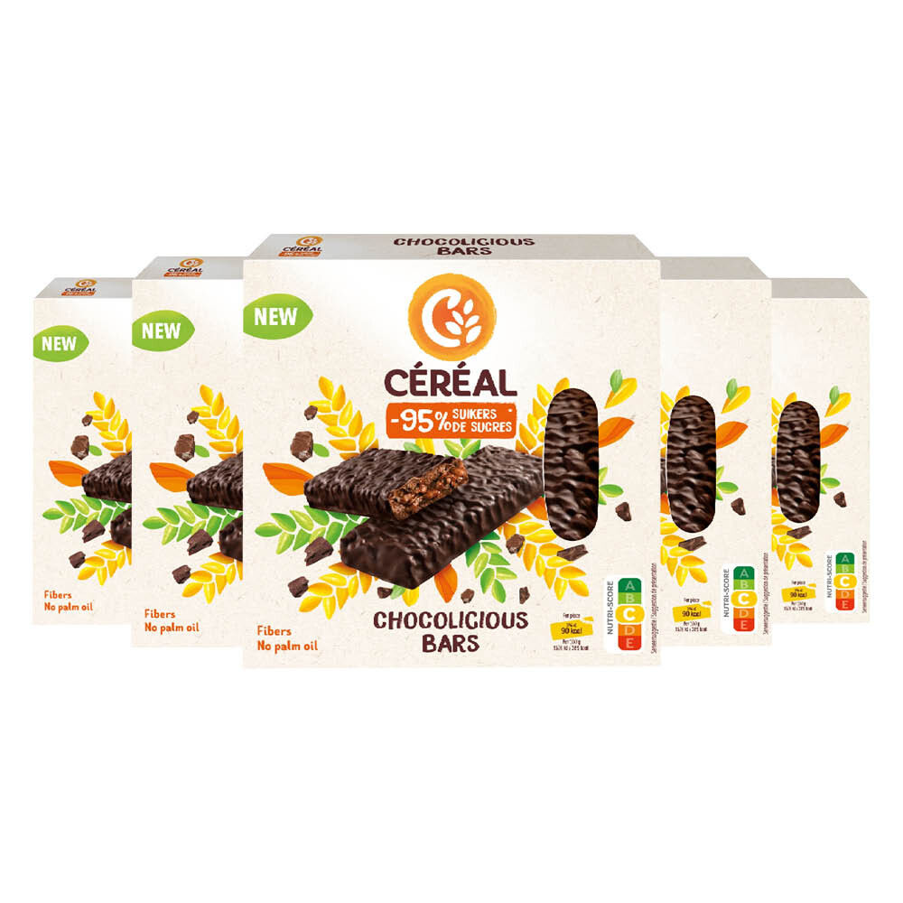 5x Céréal Chocolicious Bars 3 Stuks thumbnail