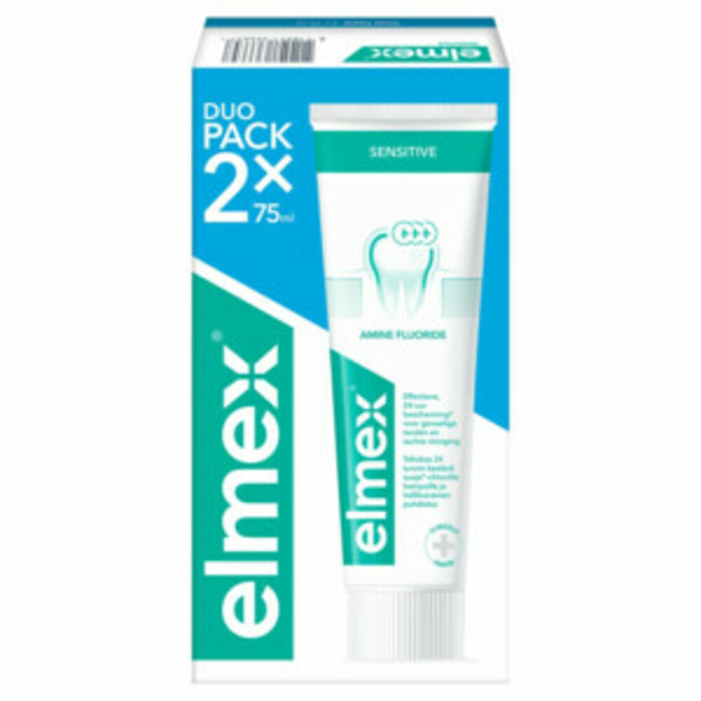 Elmex Tandpasta Sensitive Duopack 2 x 75 ml