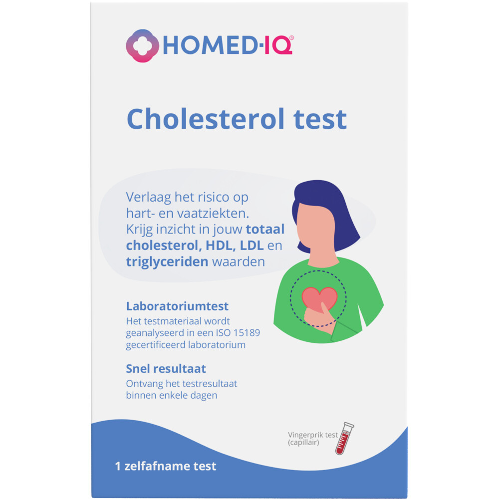 Homed-IQ Zelftest Cholesterol