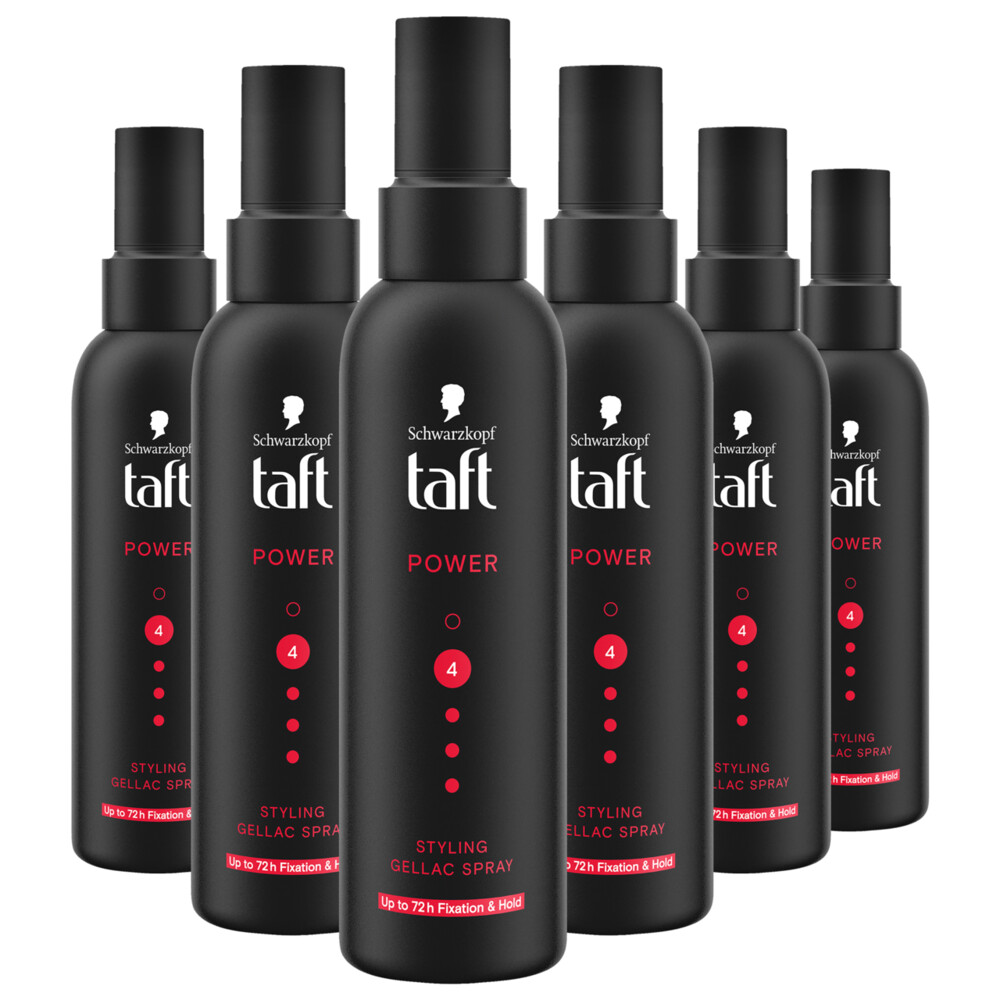 6x Taft Power Gel Spray 150 ml