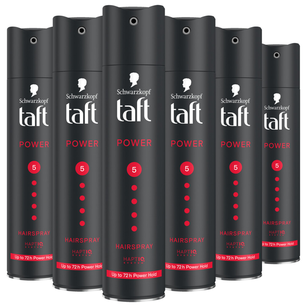 6x Taft Hairspray Power 250 ml