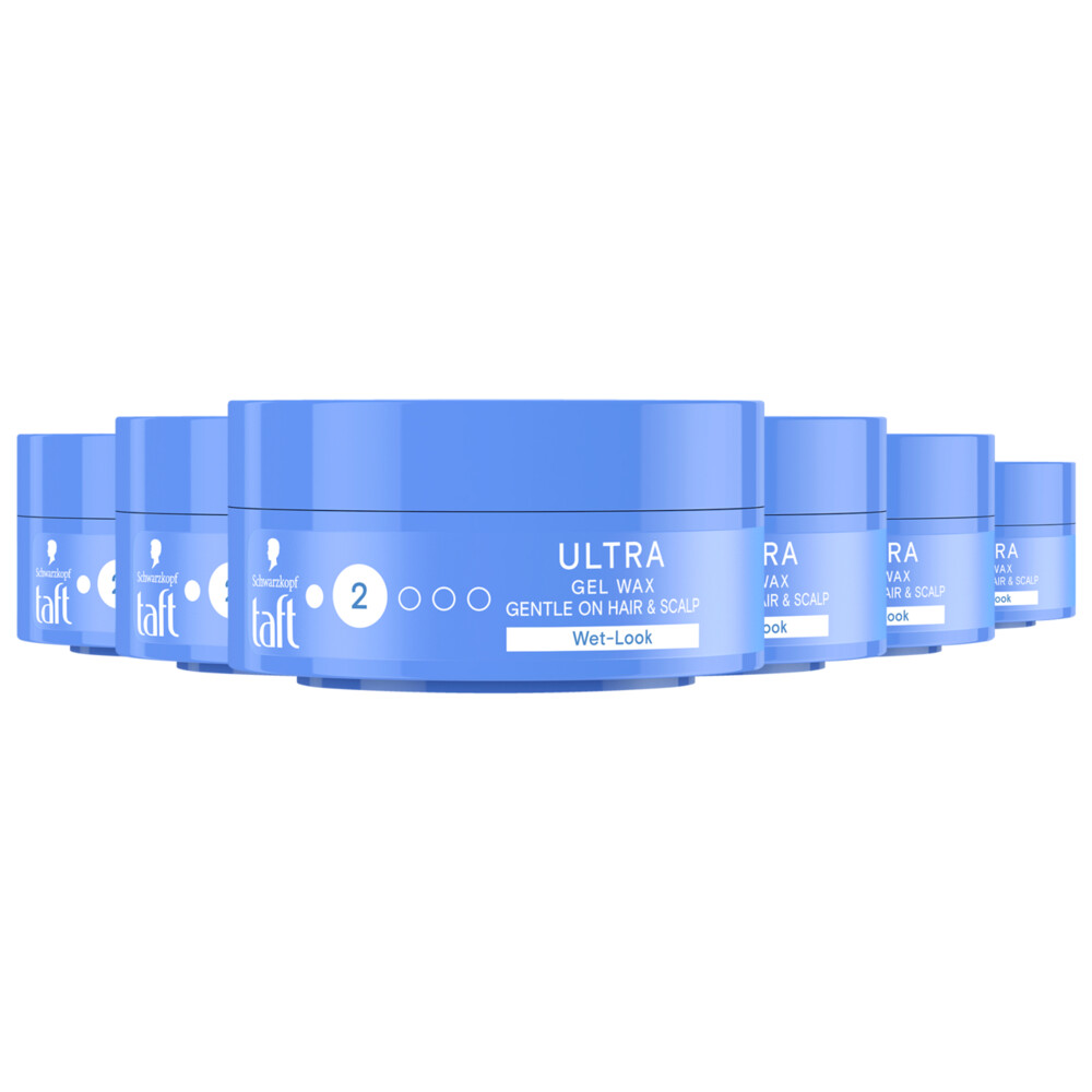 6x Taft Gel-Wax Ultra Structure 75 ml