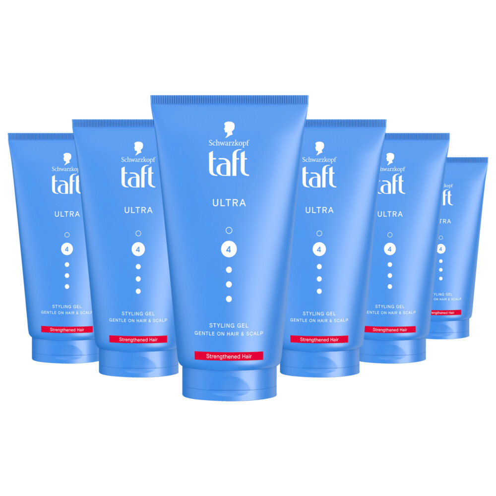 6x Taft Gel Ultra Styling 150 ml