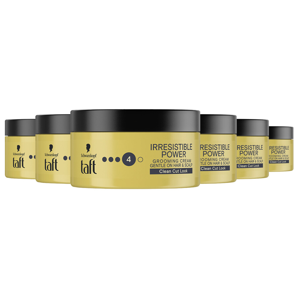 6x Taft Irresistible Grooming Cream 100 ml