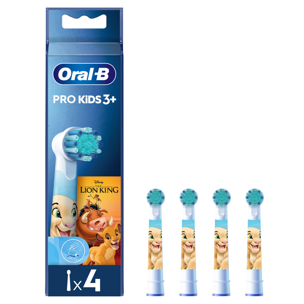 Oral-B Opzetborstels Kids Lion King 4 stuks