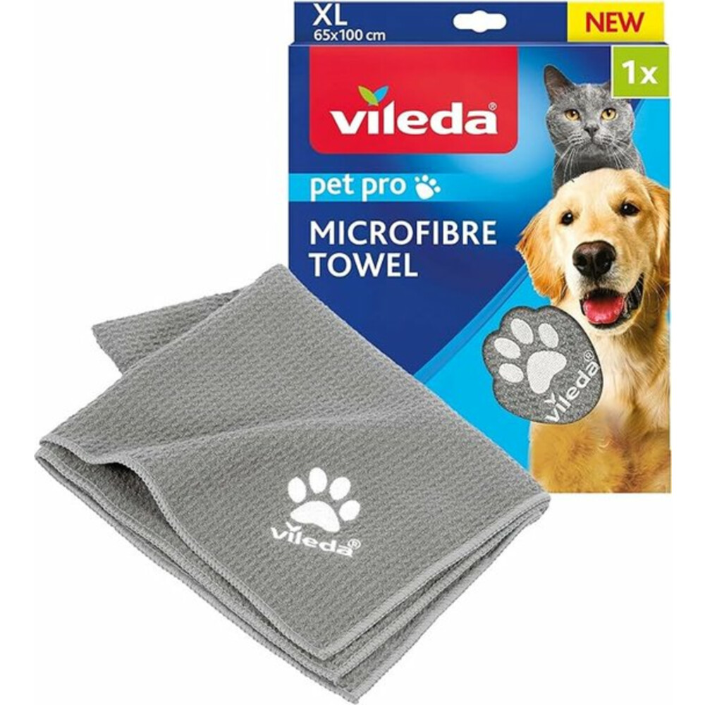 7x Vileda PetPro Microvezelhanddoek XL