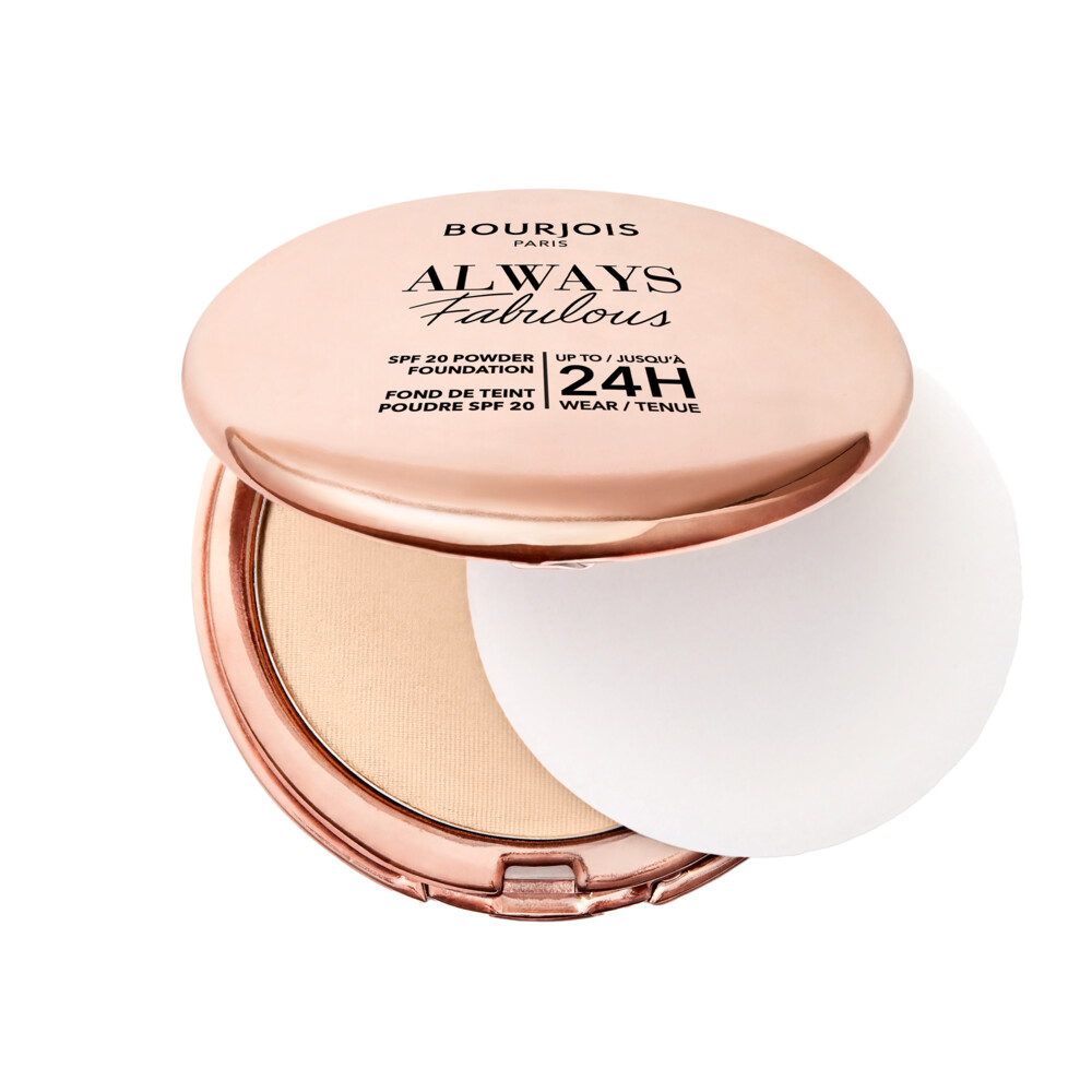 1+1 gratis: Bourjois Always Fabulous Compact Foundation Vanilla 210 11 gr